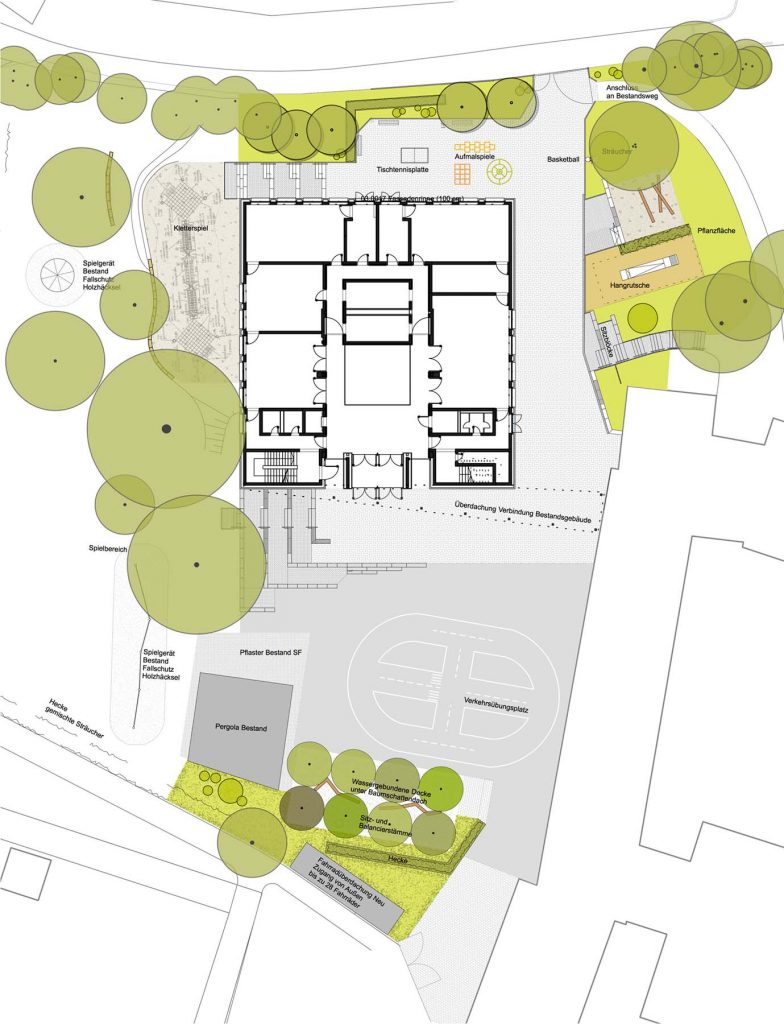 Kounovsky Landschaftsarchitektur – Außenanlagen Carl-Platz-Schule