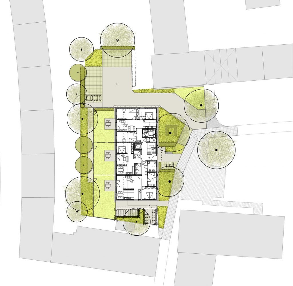 Kounovsky Landschaftsarchitektur – Wohnanlage Coburger Straße