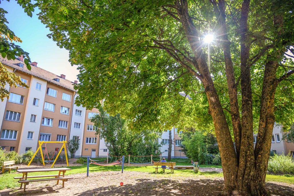 Kounovsky Landschaftsarchitektur – Innenhof Brehmstraße
