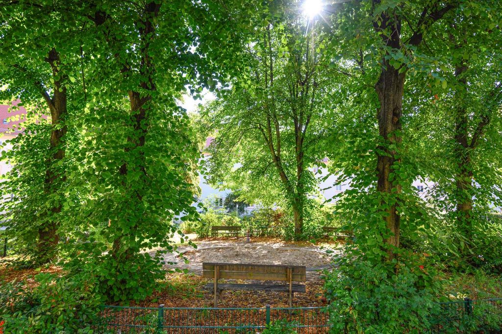 Kounovsky Landschaftsarchitektur – Innenhof Brehmstraße