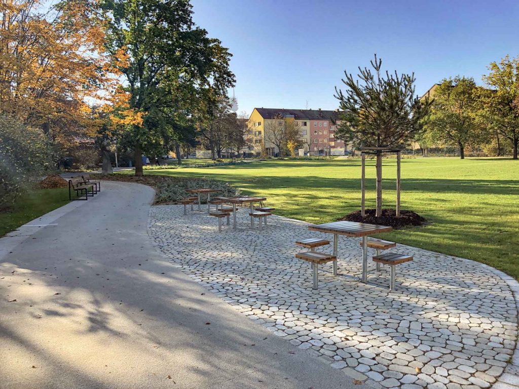 Kounovsky Landschaftsarchitektur, Marie-Juchacz-Park, Nürnberg