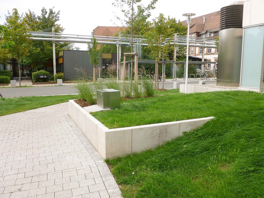 Kounovsky Landschaftsarchitektur – Klinikum Nord, Nürnberg