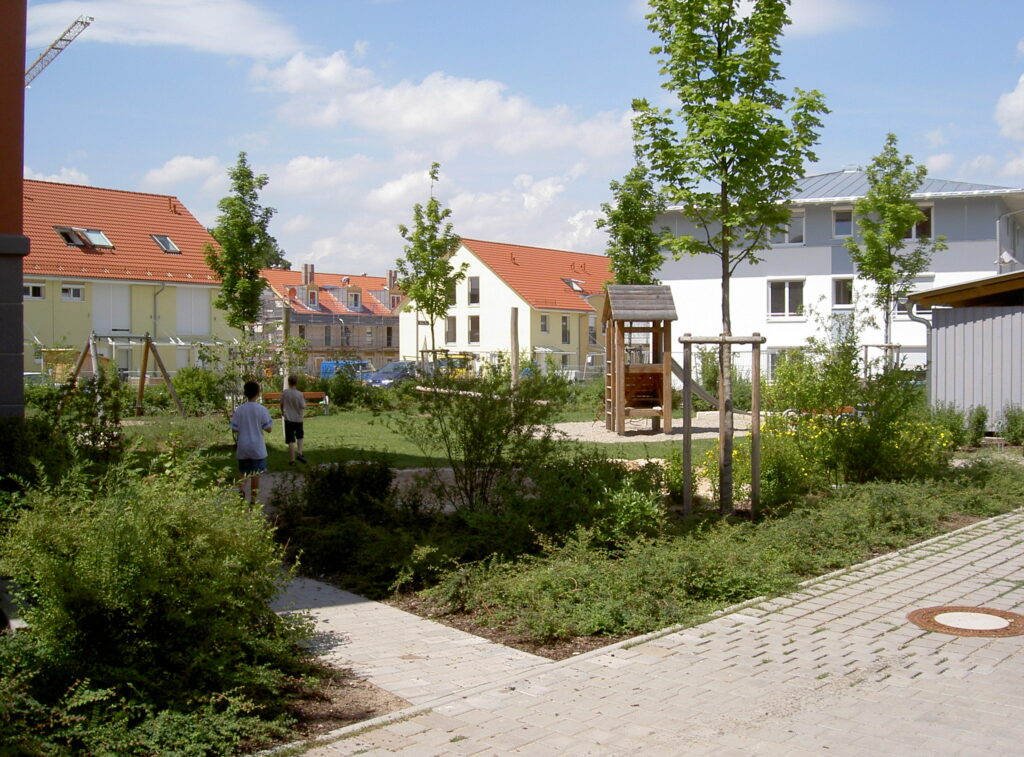 Kounovsky Landschaftsarchitektur – Wohnanlage Laufamholzstraße