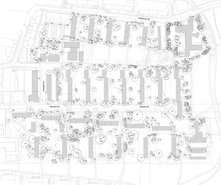 Kounovsky Landschaftsarchitektur – Quartiersentwicklung Langwasser Südost - Baumkartierung_Langwasser Süd-Ost