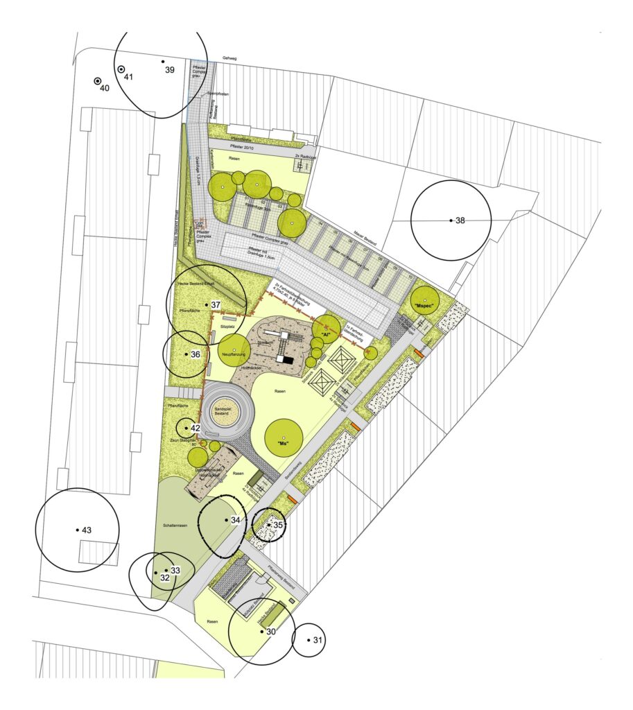 Kounovsky Landschaftsarchitektur – Schweinauer Hauptstraße